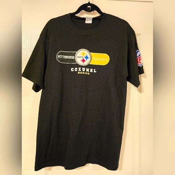 Mens LG Steelers short sleeve tee from cozumel - Picture 1 of 4